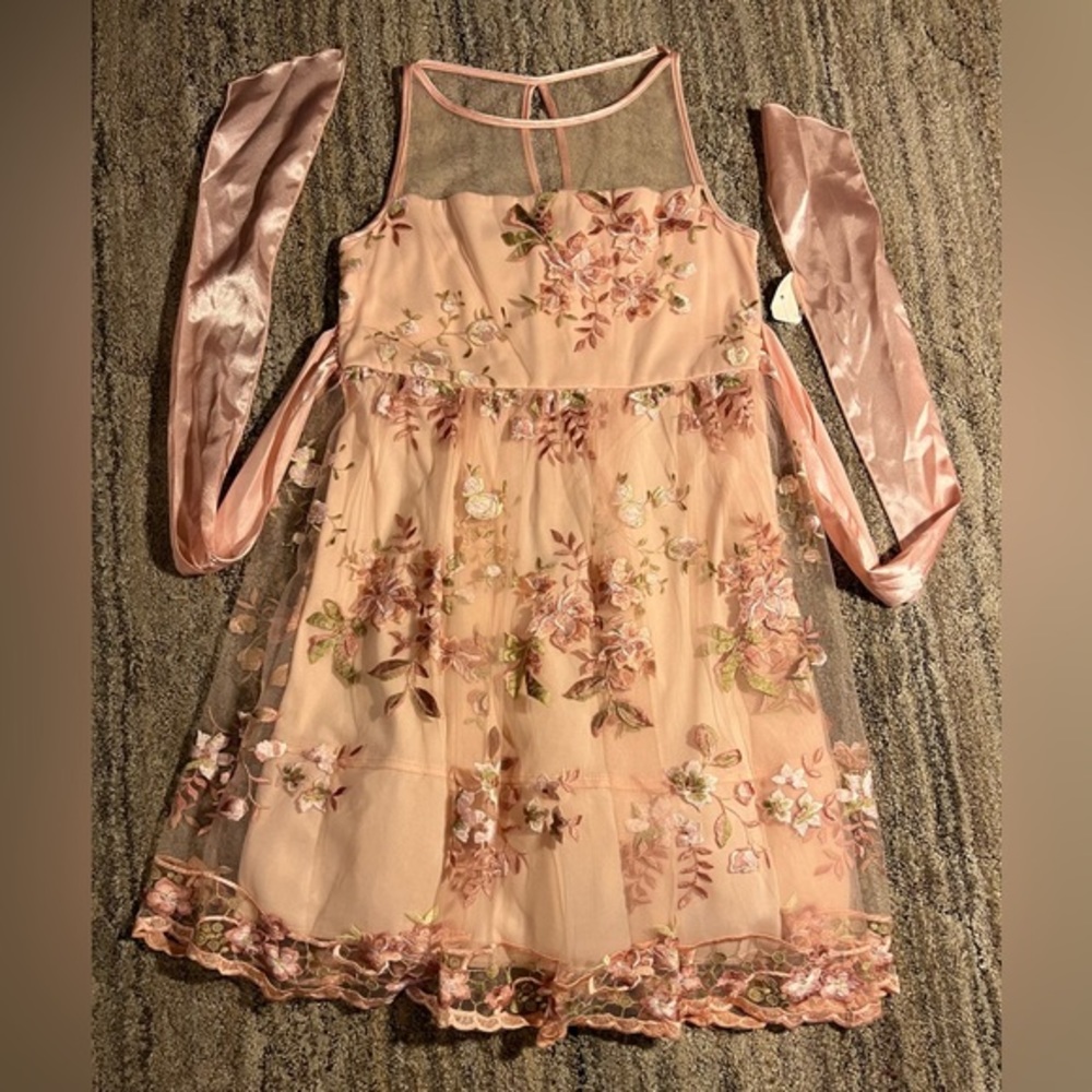 Poppies‎ and Roses dress (Girl)